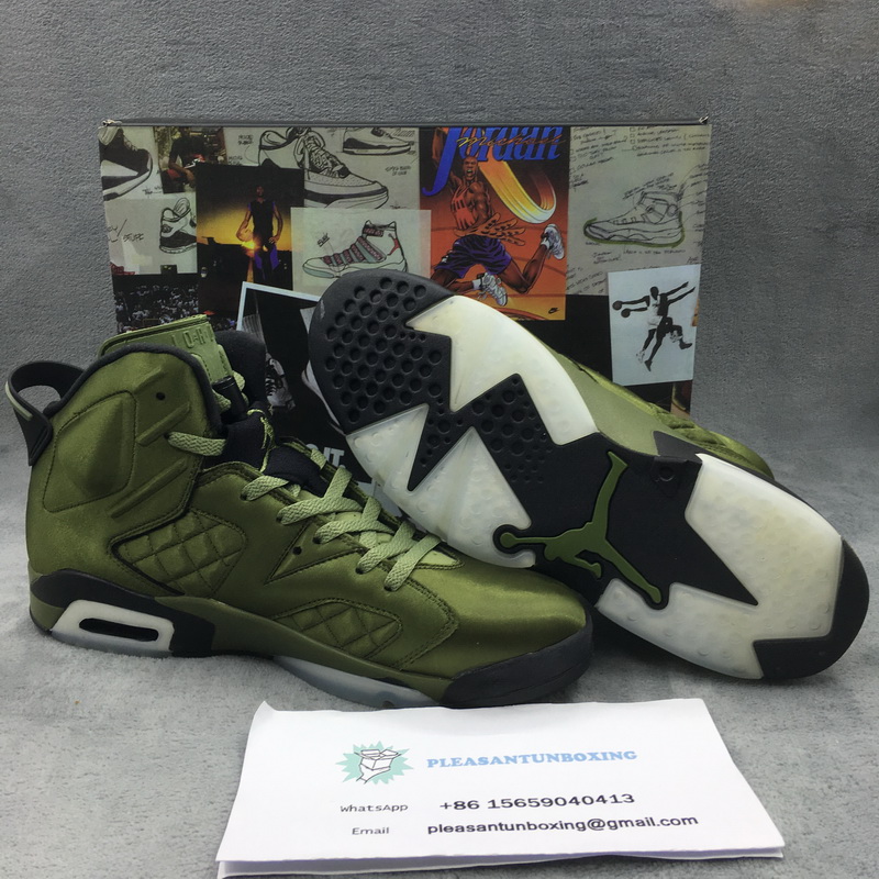 Authentic Air Jordan 6 “Flight Jacket”